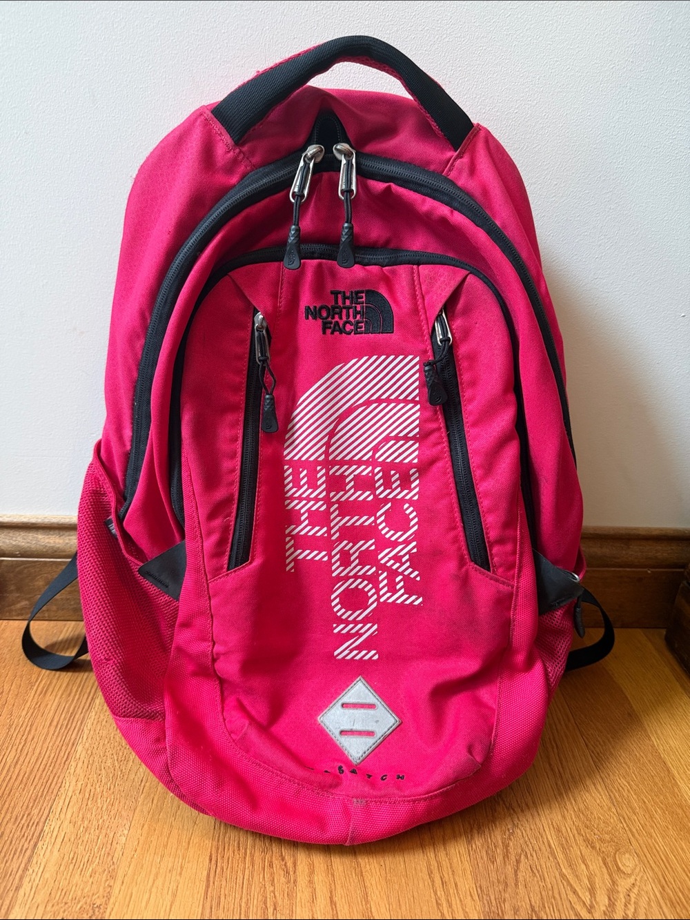 The North Face Wasatch Pink Backpack Well Loved - Picture 1 of 13